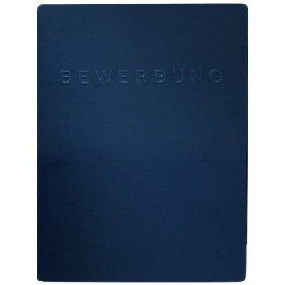 Pagna 22022 02 Bewerbungsmappe Square 225x310x7mm blau 