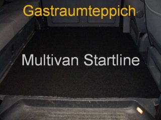 Gastraum Teppich Fußmatte für VW T5 Multivan Startline