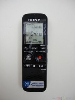 Sony ICDPX312 2GB Digitale Rekorder (M2 /Micro SD Kartenslot, USB 2.0