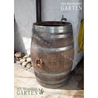 Regentonne, Weinfass Barrique aus Eiche 225 Liter Garten