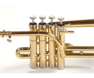 Piccolotrompete aus Messing, gute Stimmung, inklusive Mundstück und