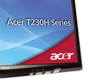 Acer T230Hbmid 58,4 cm widescreen TFT Monitor schwarz 