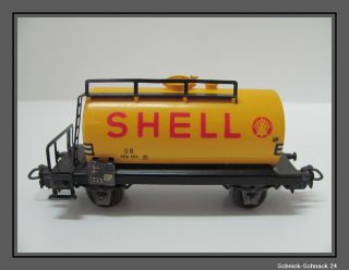 4502 Kesselwagen Shell DB 599 304   Spur H0   *OVP* #6703#