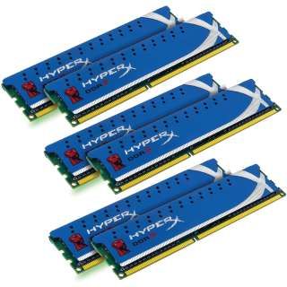 12GB Kingston HyperX DDR3 1600 DIMM CL9 Hex Kit
