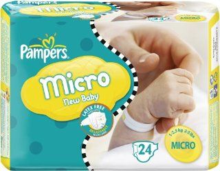 Pampers New Baby Micro Windeln für Frühgeborene (Tragepackung 24