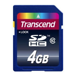 Transcend Extreme Speed SDHC 4GB Class 10 Speicherkarte 