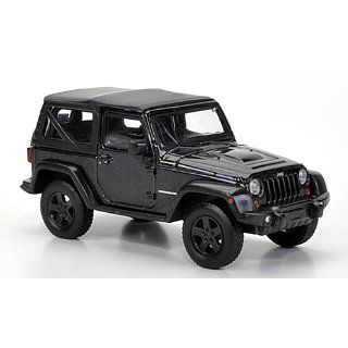 Jeep Wrangler Rubicon Soft Top, schwarz, 2012, Modellauto
