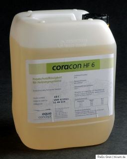 Frostschutz Korrosionsschutz Heizung Coracon HF 6 Konzentrat 10L