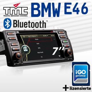 HD BLUETOOTH DVD GPS NAVI Navigation E46 3er 318 320 325 BMW