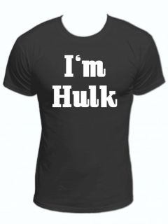 Hulk Fun T Shirt Greenman Power Shirt S 3XL