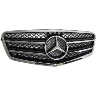 Mercedes E Klasse W212 SPORT KÜHLERGRILL AMG LOOK GRILL SCHWARZ CHROM