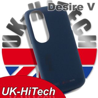 Blue Rear Back Battery Cover Door For HTC Desire V T328w Replacement
