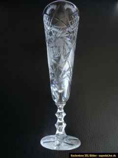 Stück Sektgläser Sekt Glas Bleikristall