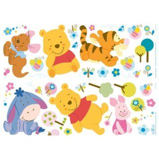 DECOFUN 40516B   Baby Winnie Pooh, Wandsticker Baby