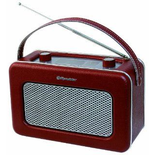 Roadstar TRA 1958/BG tragbares Retro Radio mit Netz/Batteriefunktion