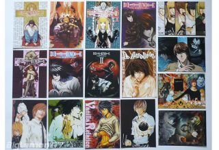 DEATH NOTE ANIME Set of 16 Postcards # 2