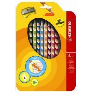 STABILO   331/12 Buntstifte EASYcolors   für Linkshänder   12er Etui