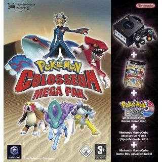 Colosseum, Pokémon Box, Memory Card 251, GBA Kabel Games