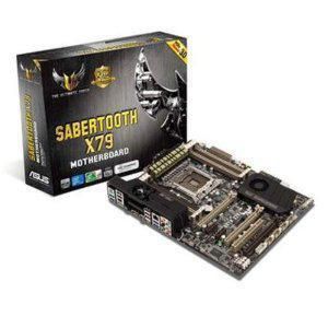 Asus Sabertooth X79 ATX Mainboard 2011 SATA III Intel X79 +gebraucht+
