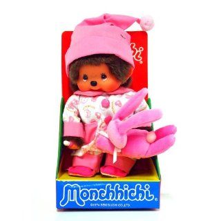 Monchhichi Pyjama Girl rosa Spielzeug