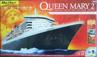 Heller 052902 Queen Mary 2, 1600, anspruchsvoller Bausatz, NEU & OVP