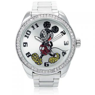 Disney Mickey Mouse Uhr   Classic Diamant   Sammleruhr   26166