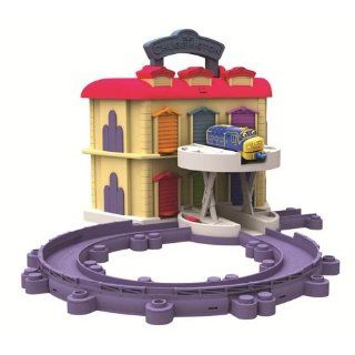 Chuggington LC54217   Tragbarer Doppeldecker Ringlokschuppen, DieCast