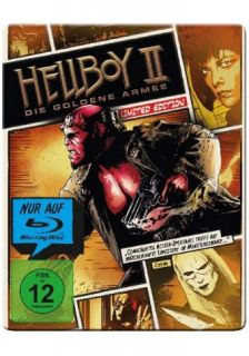 Hellboy 2   Limited Comic Steelbook Edition   BLU RAY NEU OVP