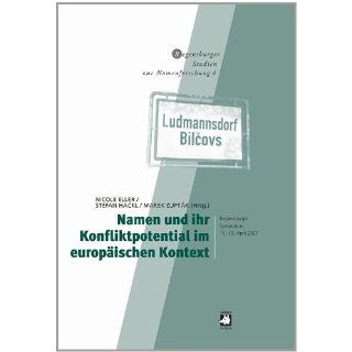 Namen und ihr Konfliktpotential im europäischen Kontext Regensburger