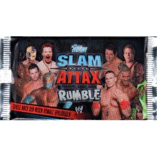 WWE Topps Slam Attax Rumble Booster (1 Packung, 5 Karten)   deutsch
