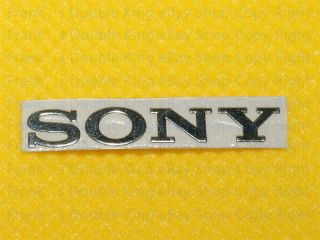 Klein Sony Aufkleber / Sticker NAGELNEU aus DE Alu Aluminium