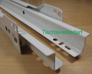 Teilauszug 350 mm Schubladenauszug Rollschubführungen