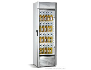 GX352] Getränkekühlschrank 0,61x0,59m   mit 1 Glastür