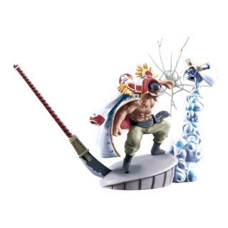 One Piece Logbox Marineford Arc Figur Whitebeard und Aokiji (+ Bonus