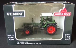  toys Traktor 1011 FENDT Geraetetraeger 360 GT 1 32 ArtNr 70114 neu