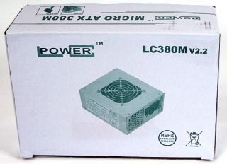 LC Power LC380M V2 2 Mini Netzteil 380 Watt M ATX 6 3 x 12 5 x 14 5cm