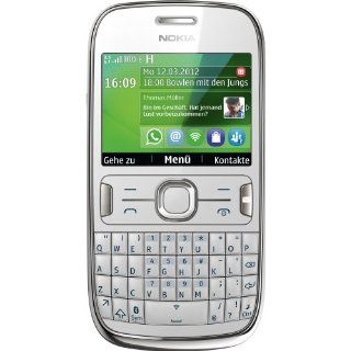 Nokia Asha 302 Smartphone 2,4 Zoll weiß Elektronik