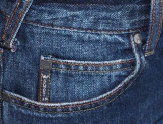 Armani Jeans Indigo 009 Linen inside J21 W30 L34 Blau Neu & Etikett