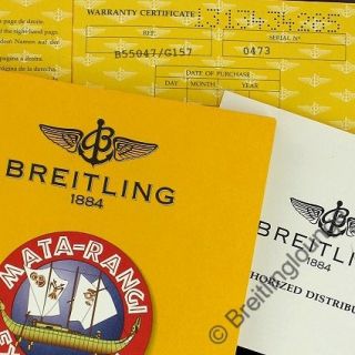 Breitling Uhr Chrono Sextant Mata Rangi Expedition