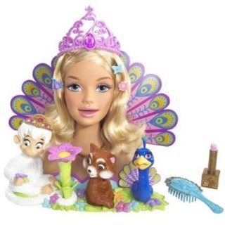 Mattel M1932 Barbie Prinzessin der Tierinsel Rosella   Frisierkopf