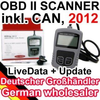 HD10 OBD2 OBD 2 Diagnosegerät Scanner DG200 inkl. CAN mit Live+Data