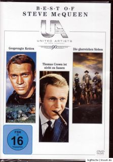 DVD BOX   BEST OF STEVE McQUEEN / GESPRENGTE KETTEN   THOMAS CROWN