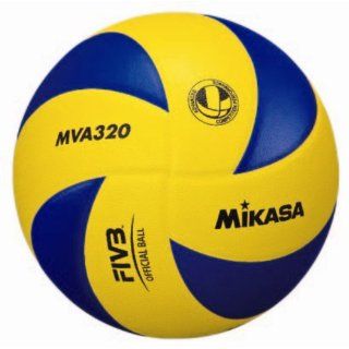 MIKASA Hallenvolleyball MVA 320, mehrfarbig, 5 Sport