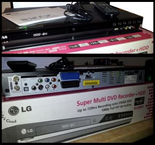 LG RH388H DVD Recorder   Multiformat   250GB HDD