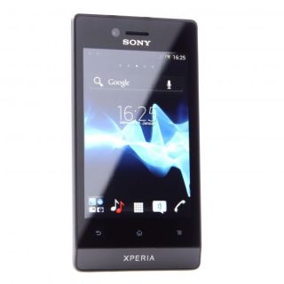 Sony Xperia Miro Schwarz Smartphone 4GB Handy ohne Vertrag Touchscreen