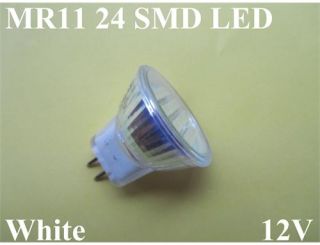 MR11 G4 24 SMD LED Lampe Birne Leuchte Licht Super weiss 12V 1,3 1,5W