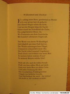 IB 1013 Insel Bücherei Goethes schönste Gedichte Goethe