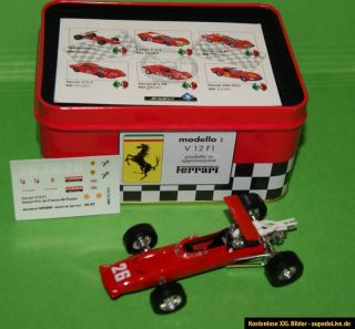 von Solido in Metal Box ( Ferrari Collection ). Fahrer Jacky Ickx