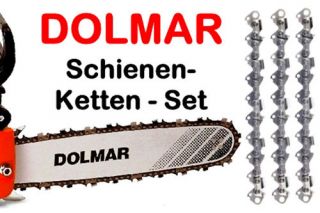 Fuehrungsschiene Dolmar PS 410 411 420 C D Schwert 3 Ketten 38cm 325 1