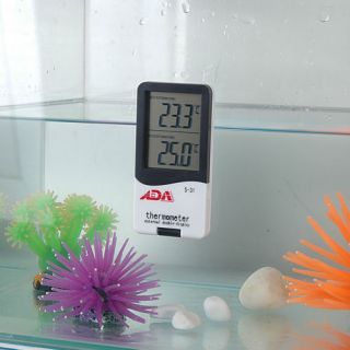 NEU Dual Display LCD digital Thermometer Aquarium Tank Umgebung Aussen